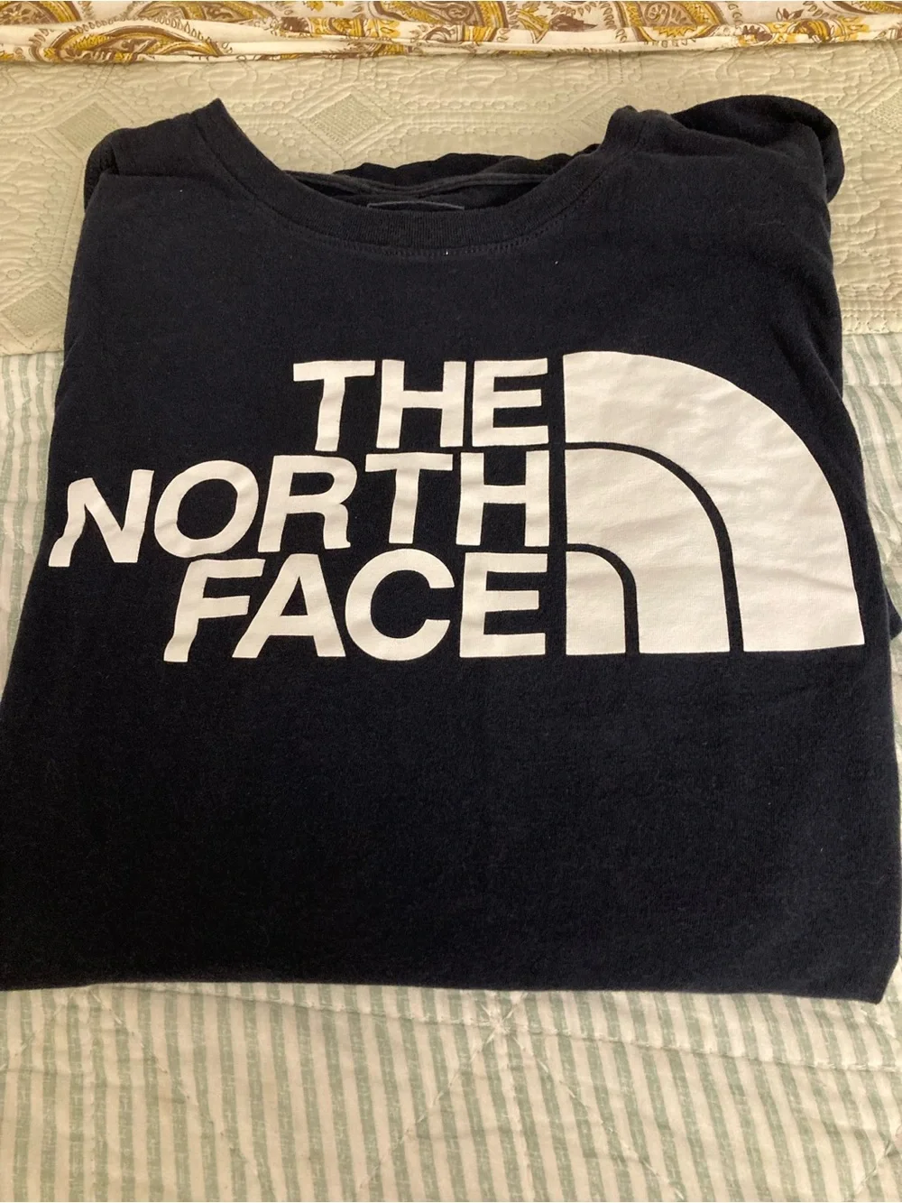 The North Face Half Dome Logo t-shirt white graphic Sz Large